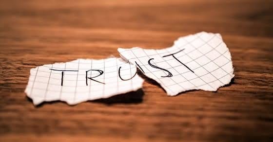 broken trust